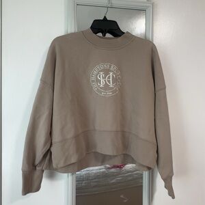 Abercrombie & Fitch Tan Sweatshirt